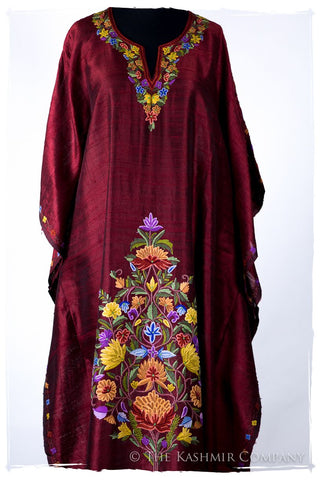 Française Amoureuse de Isabellé Garnet Silk Robe