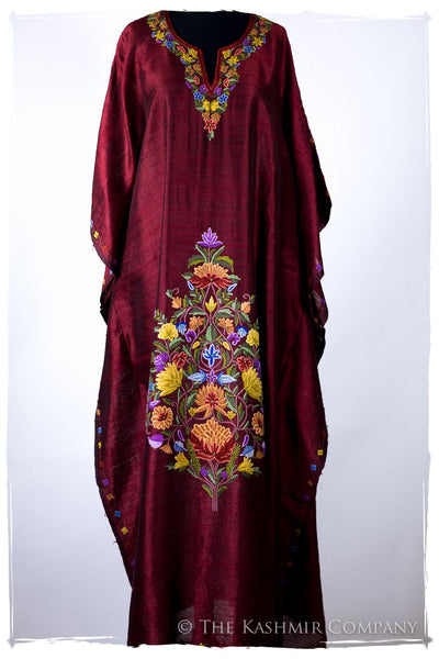 Française Amoureuse de Isabellé Garnet Silk Robe