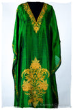 Française Amoureuse de Abriellé Emerald Silk Robe