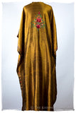 Française Amoureuse de Avéline Gold Silk Robe