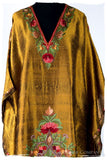 Française Amoureuse de Avéline Gold Silk Robe