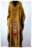 Française Amoureuse de Avéline Gold Silk Robe