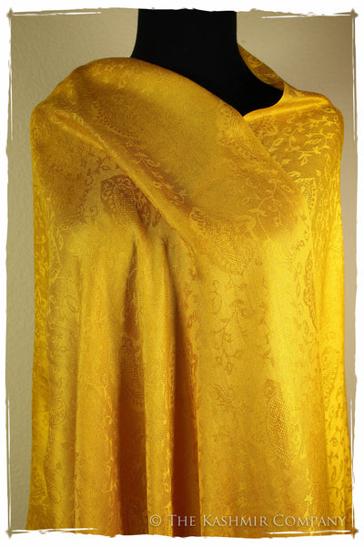 Dorothy’s Yellow Brick Road - Citrus Gold Silk Scarf