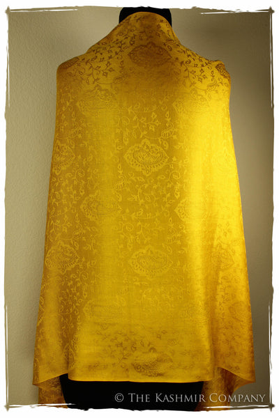 Dorothy’s Yellow Brick Road - Citrus Gold Silk Scarf