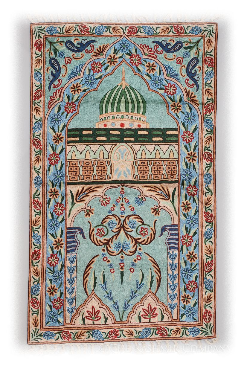 Sunehri Arye Meditation Prayer Rug