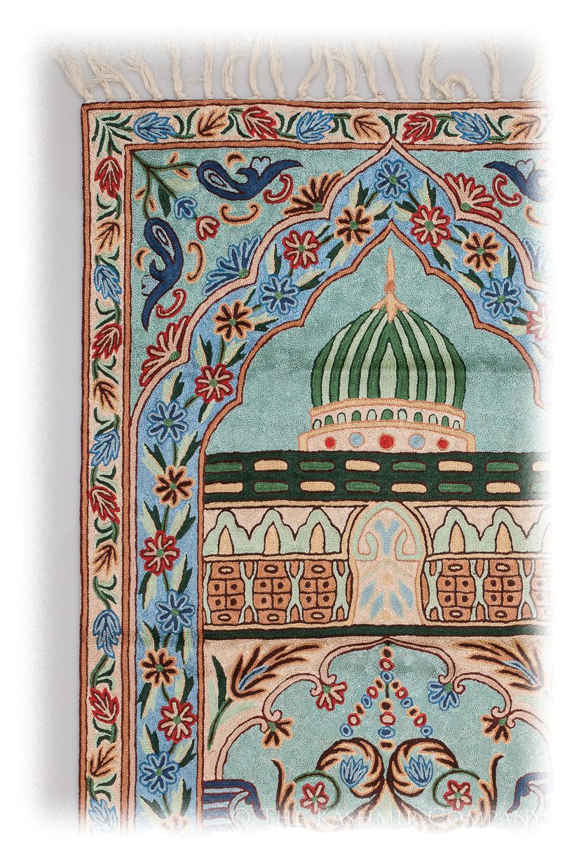 Sunehri Arye Meditation Prayer Rug