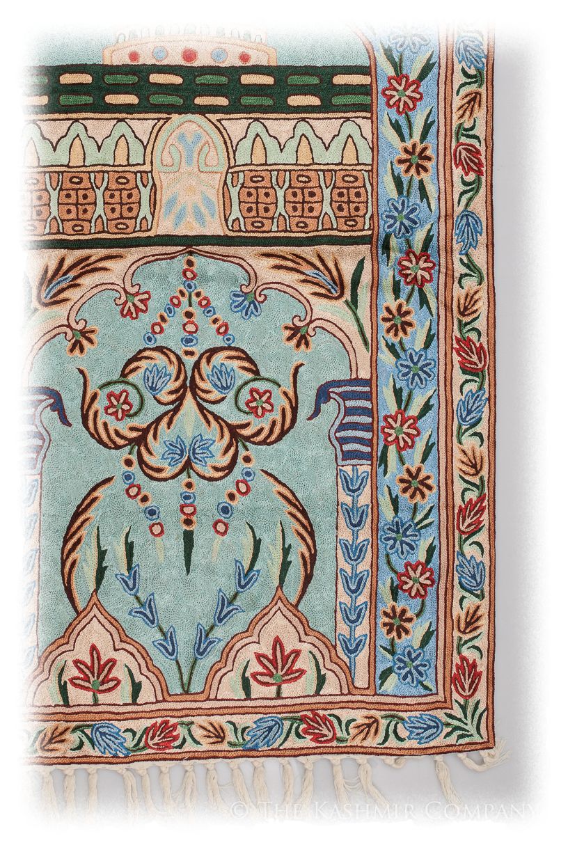 Sunehri Arye Meditation Prayer Rug