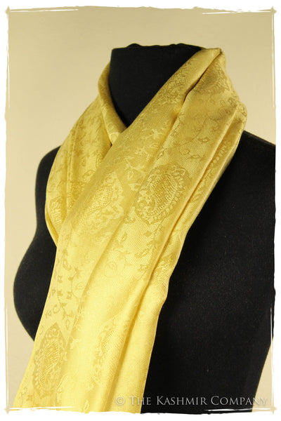 The Evening Candlelight Silk Scarf / Shawl