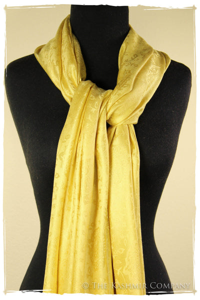 The Evening Candlelight Silk Scarf / Shawl