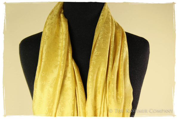 The Evening Candlelight Silk Scarf / Shawl