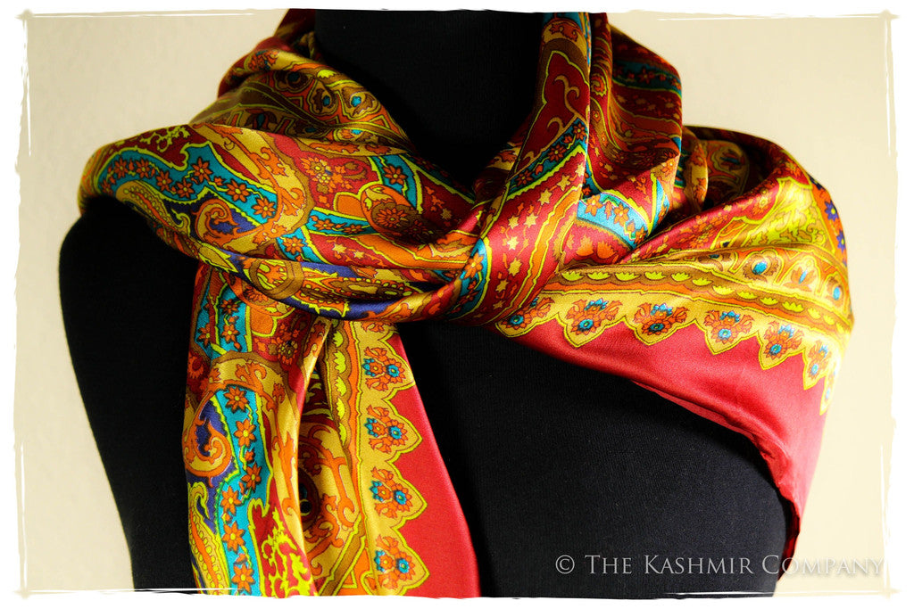 The Gypsy Silk Scarf — Seasons by The Kashmir Company
