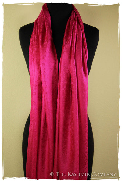 The Pretty in Pink - Rose Silk Scarf