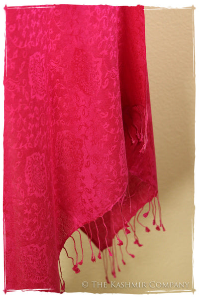 The Pretty in Pink - Rose Silk Scarf