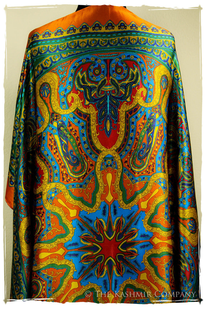 The Love Child Square Silk Scarf