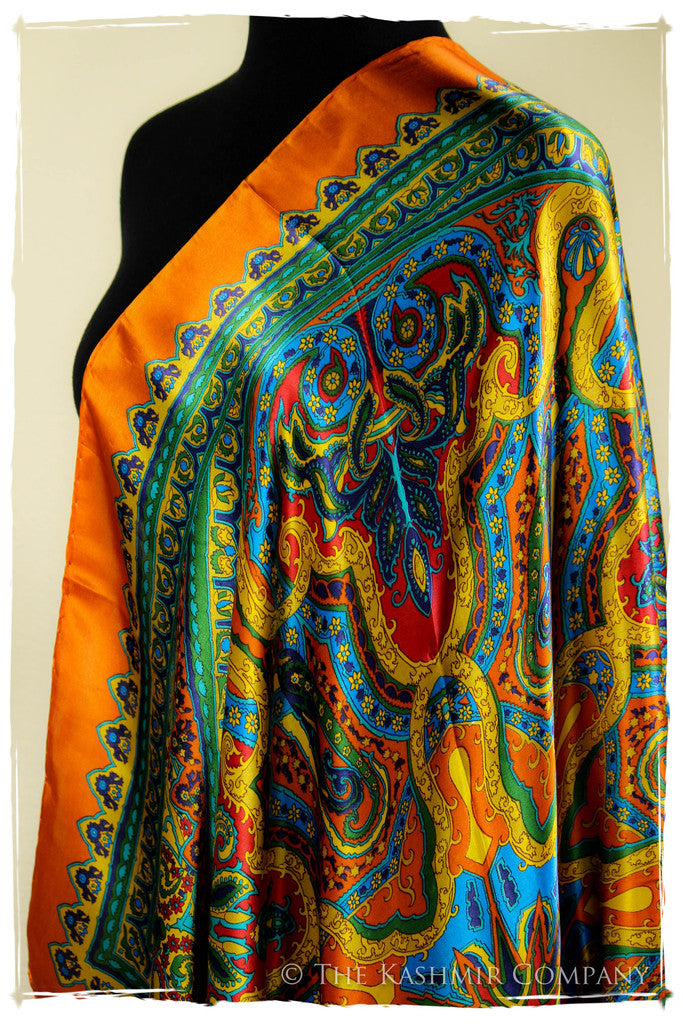 The Love Child Square Silk Scarf
