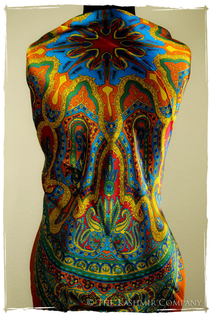 The Love Child Square Silk Scarf