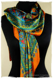The Love Child Square Silk Scarf