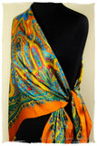 The Love Child Square Silk Scarf