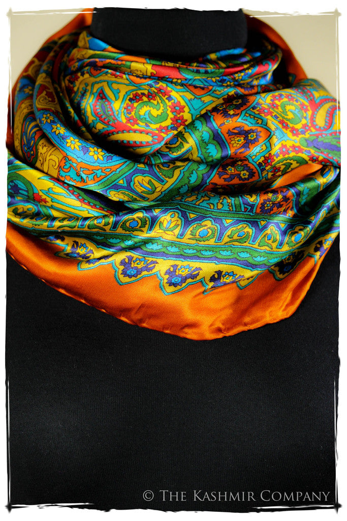 The Love Child Square Silk Scarf