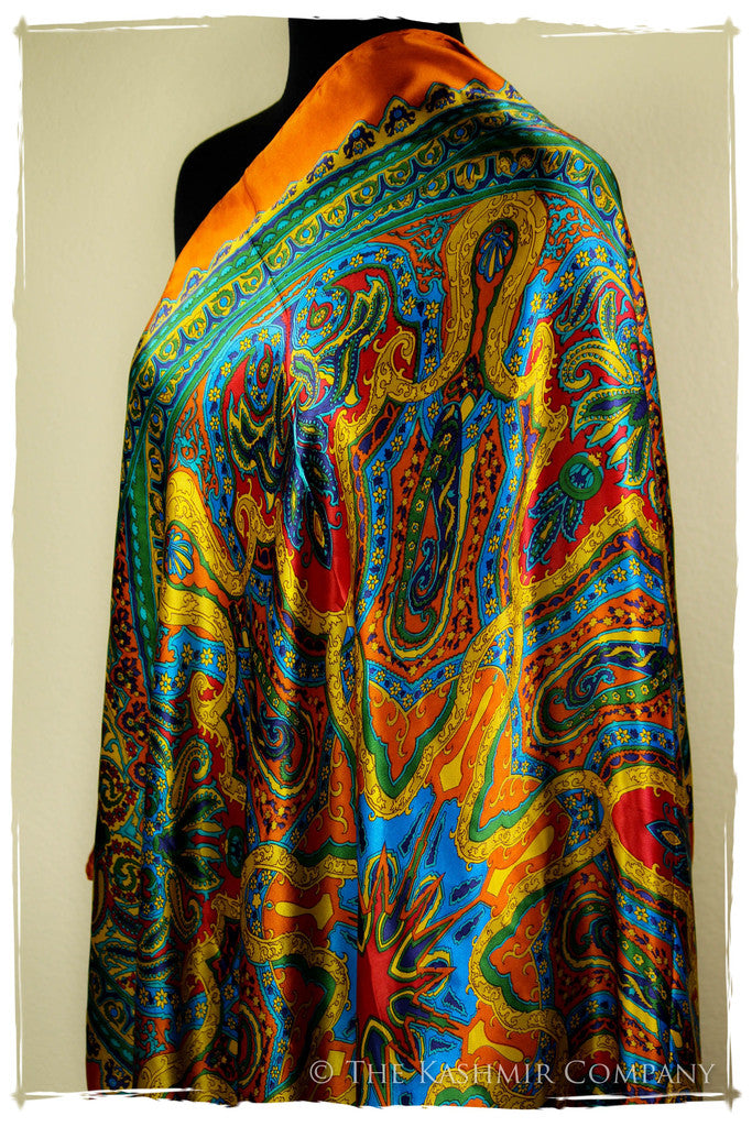 The Love Child Square Silk Scarf