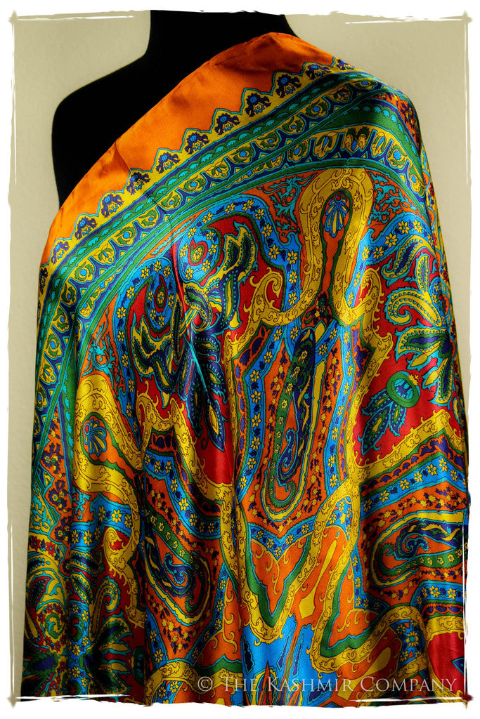 The Love Child Square Silk Scarf