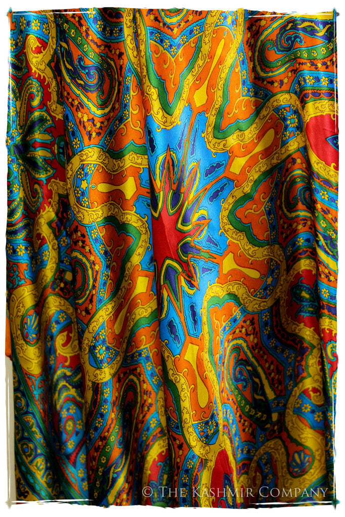The Love Child Square Silk Scarf