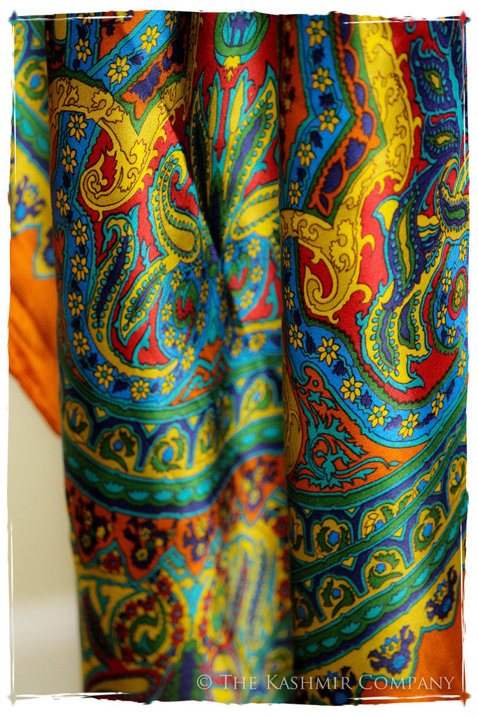 The Love Child Square Silk Scarf