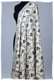 Clair de Lune Jardin Paisley Kashmir Shawl