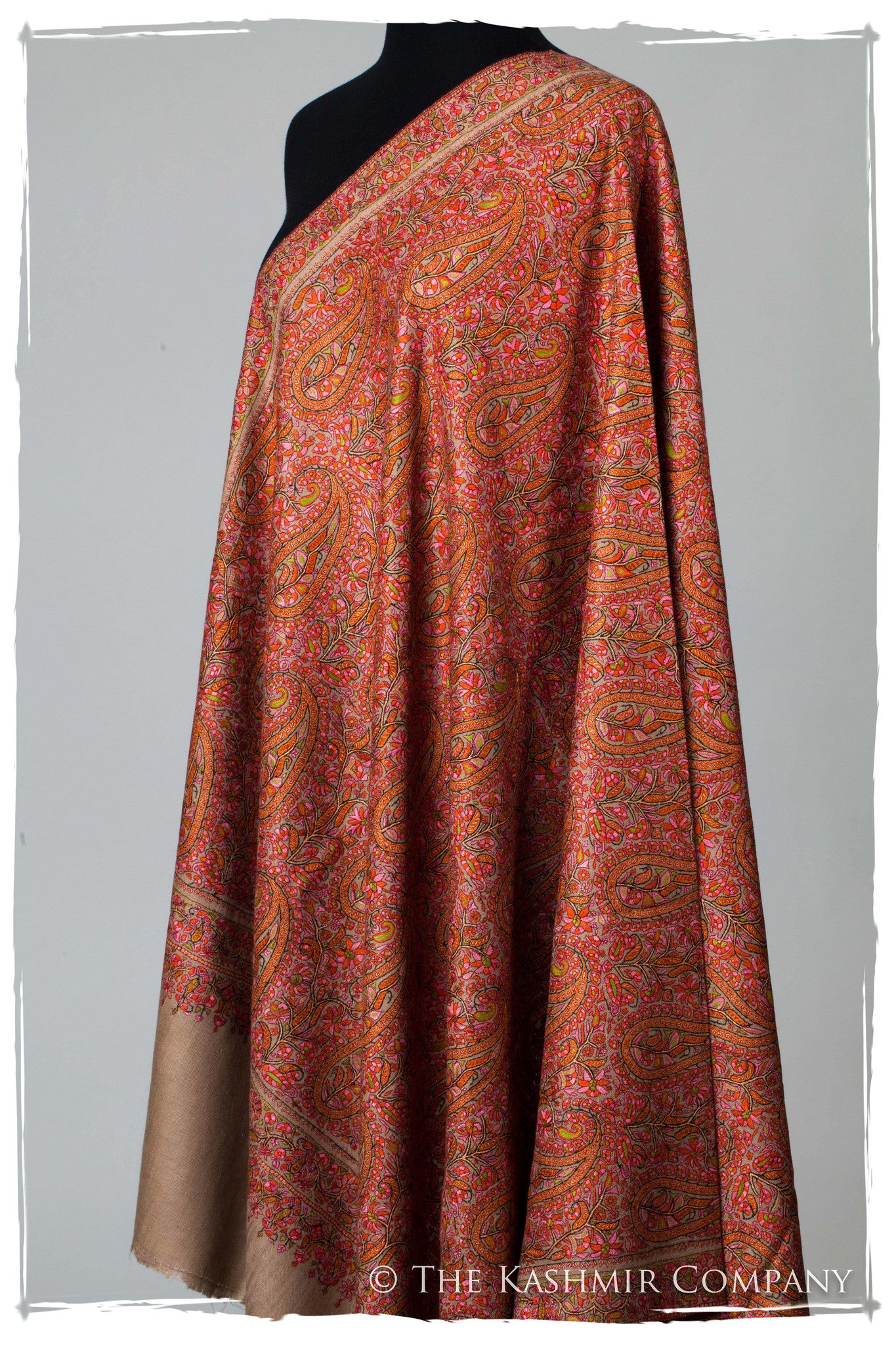 The Kashmir is Forever - Grand Jamawar Pashmina Shawl