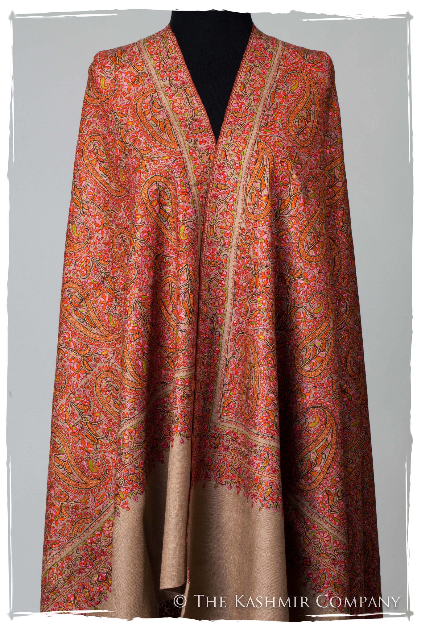 The Kashmir is Forever - Grand Jamawar Pashmina Shawl