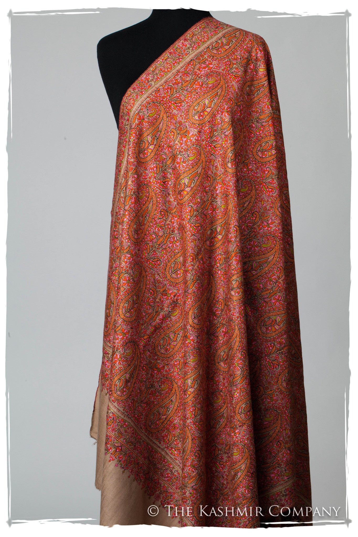 The Kashmir is Forever - Grand Jamawar Pashmina Shawl