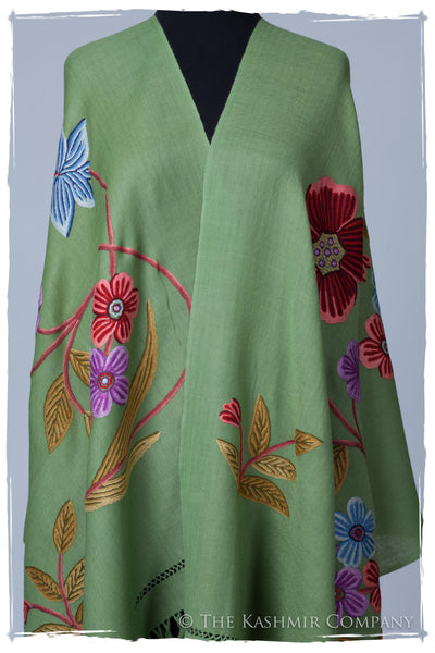 Je Ne Sais Quoi Aspen Green Shawl
