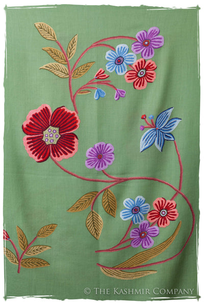 Je Ne Sais Quoi Aspen Green Shawl