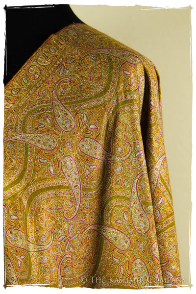 The Guinevere’s Jade - Grand Jamawar Pashmina Shawl