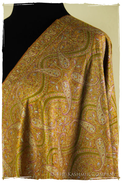 The Guinevere’s Jade - Grand Jamawar Pashmina Shawl