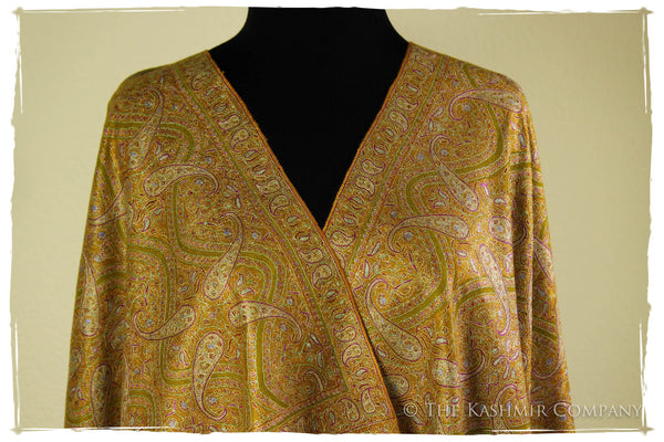 The Guinevere’s Jade - Grand Jamawar Pashmina Shawl