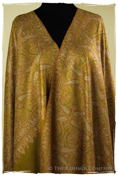 The Guinevere’s Jade - Grand Jamawar Pashmina Shawl