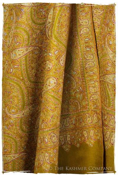 The Guinevere’s Jade - Grand Jamawar Pashmina Shawl