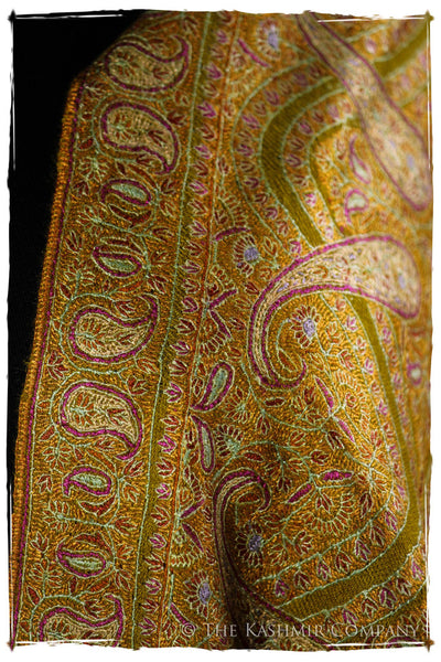 The Guinevere’s Jade - Grand Jamawar Pashmina Shawl