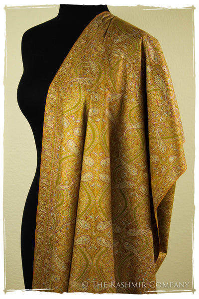 The Guinevere’s Jade - Grand Jamawar Pashmina Shawl