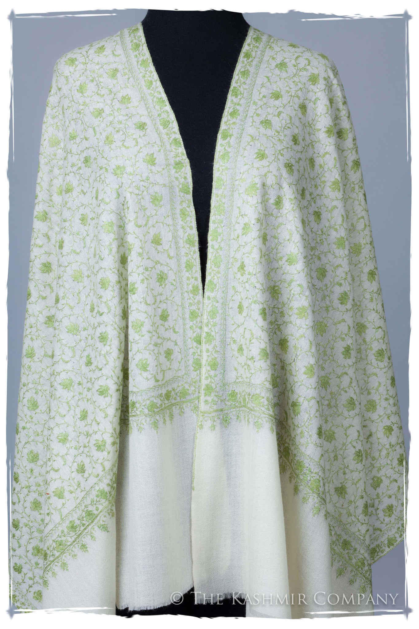 Ivy Maple Ivory L'amour Soft Cashmere Shawl