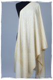 Gold Leaf Maple Ivory L'amour Soft Cashmere Shawl