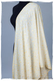 Gold Leaf Maple Ivory L'amour Soft Cashmere Shawl