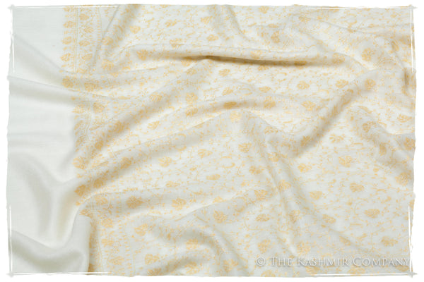 Template -- Jardin Ivory L'amour Soft Cashmere Shawl