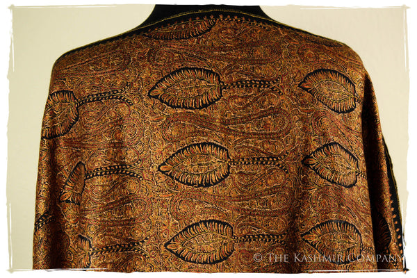 Leaves Falling Paisley Shawl