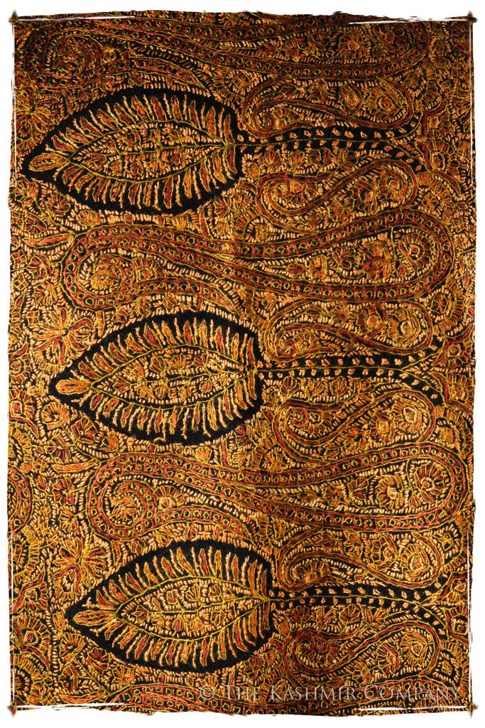 Leaves Falling Paisley Shawl