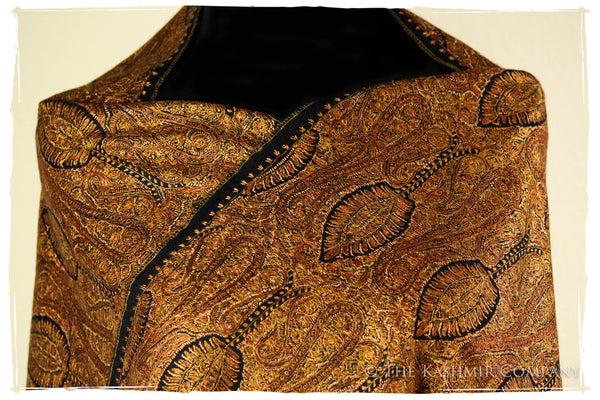 Leaves Falling Paisley Shawl