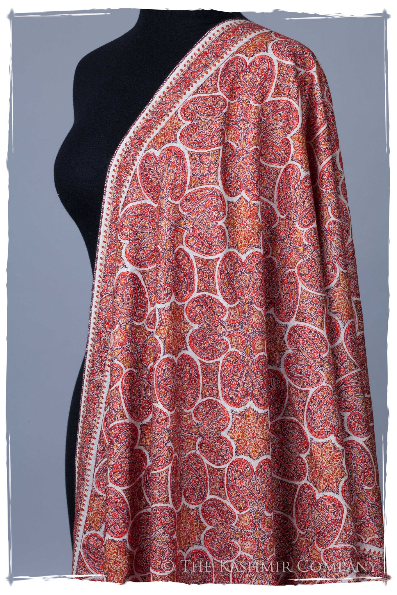 Matisse Paisley La Rive Gauche Kashmir Shawl