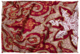 The Mona Lisa Maroon Deux Kashmir Shawl