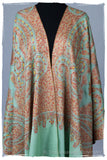 The Mona Lisa Jade Deux Kashmir Shawl